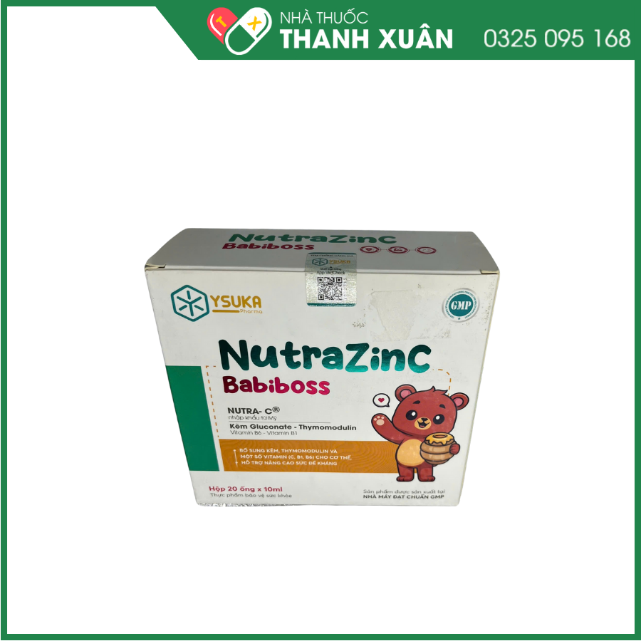 NutraZinC Babiboss bổ sung kẽm và vitamin
